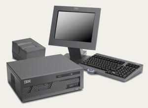 Terminal z panelem dotykowym IBM SurePOS 300