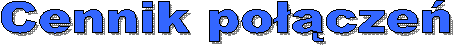 Cennik po��cze�