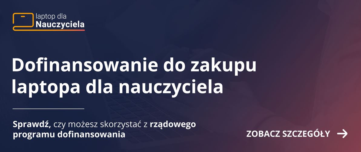 HANT - bon dla nauczyciela na laptopa